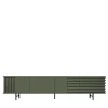 B-SIDE Credenza a 4 ante in MDF verde rosmarino*DLA Design Lab Hot
