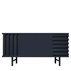 B-Side Credenza a 2 ante in MDF blu profondo*DLA Design Lab Clearance