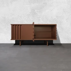 B-Side Credenza a 2 ante in MDF color marrone ruggine*DLA Design Lab Sale
