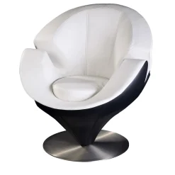 Calla Poltrona girevole bianca*VGnewtrend New