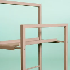 Carrello JJ in Metallo Sabbia*Giacopini