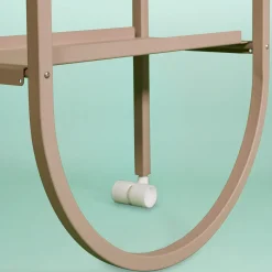 Carrello JJ in Metallo Sabbia*Giacopini