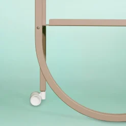 Carrello JJ in Metallo Sabbia*Giacopini