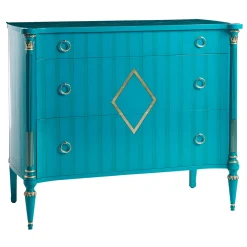 Cassettiera Blu in stile neoclassico*Salda Hot