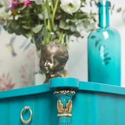 Cassettiera Blu in stile neoclassico*Salda Hot