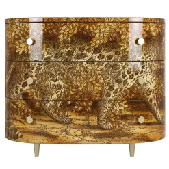 Cassettiera curva Leopardo*Fornasetti Clearance