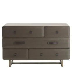 Cassettiera Five Points in Legno Grigio Fumé*Gianfranco Ferré Home Clearance