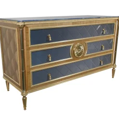 Cassettiera in foglia d'oro*S&L Interni New