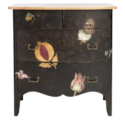 Cassettiera nera Dorsoduro*Porte Italia Online