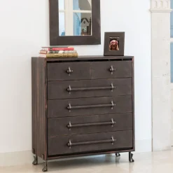 Cassettiera Settimo in ebano di Michael Schoeller*Disegnopiù Discount