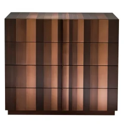 Cassettiera ST 10 in Rame Brunito*Laura Meroni New