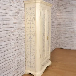 Cassettone Beige In Stile Tirolese Dipinto a Mano*Vangelista 1960 Clearance