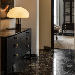 Cassettone Nara in legno con piano in marmo*Galimberti Nino Best