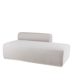 Chaise longue con braccio sinistro Mahè di Angeletti & Ruzza*Braid Outdoor Outlet