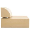 Chaise Longue Fattidipietra A in pietra per interni/esterni di Gumdesign*Pimar Limestone Best