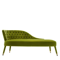 Chaise longue verde Penelope*Black Tie Online