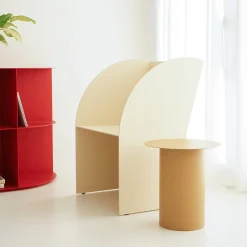 Coimbra 01 Poltrona da esterno in alluminio beige*Marco Ripa Best