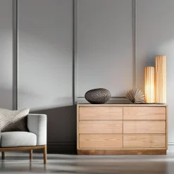 Comò a 6 cassetti a coda di rondine*Ebanisteria Roberto Gambella Clearance