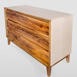 Comò a 3 cassetti in noce*Ebanisteria Roberto Gambella Discount