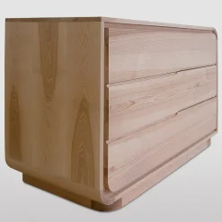 Comò asimmetrico in frassino*Ebanisteria Roberto Gambella Sale