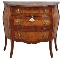 Comò intarsiato Venezia '700 Luigi XV*Vangelista 1960 Discount