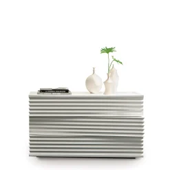 Comò Tiffany in legno di frassino laccato bianco opaco*Pacini & Cappellini Best