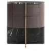 Comodino Adam ED/50 642 in Marmo Belvedere e Legno*Zanaboni New