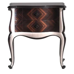 Comodino in ebano e ciliegio*Annibale Colombo Hot