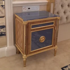 Comodino in foglia d'oro*S&L Interni Discount