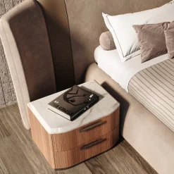 Comodino James in noce*Living Couture Hot