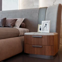 Comodino James in noce*Living Couture Hot