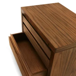 Comodino Kyoto 5 in noce di C.R. & S.*Riva 1920 Discount