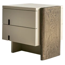 Comodino Outfit Laccato Lucido con Accenti in Bronzo*Laura Meroni Sale