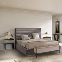 Comodino Penthouse Bianco e Nero*LCI_DECORA Outlet