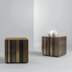 Comodino ST 09 in Rame Brunito*Laura Meroni Best