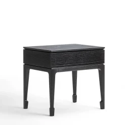 Comodino Taisha Nero in Legno*Galimberti Nino Sale