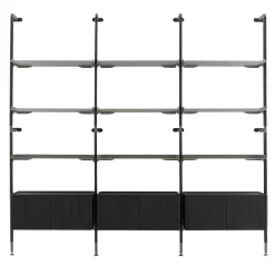 Composizione per parete in legno Galaxy Laguna Oak*Morica Design