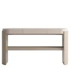 Console beige con piano in pelle*CPRN Homood Hot