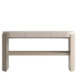 Console beige con piano in pelle*CPRN Homood Hot