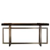 Console Charlotte con base in metallo bronzato*DOM Edizioni Outlet
