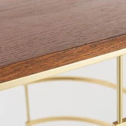 Console Circle con piano in rovere*Selezioni Domus New