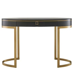 Console Diamond in legno di ardesia e metallo bronzato*Franco Bianchini Hot