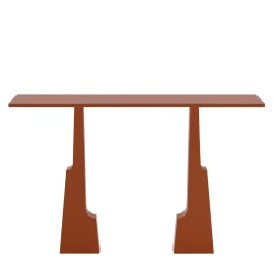 Console Emily in legno laccato arancione*mg12 by Monica Geronimi