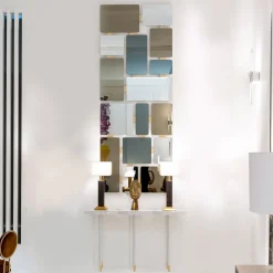 Console esagonale bianco opaco*CG Capelletti