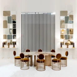 Console esagonale bianco opaco*CG Capelletti