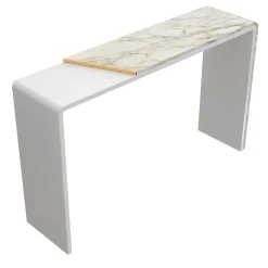 Console in Legno Bianco effetto Marmo*Morello Gianpaolo Sale