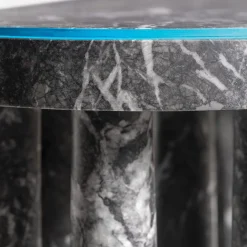 Consolle Bogdan in marmo grigio*studiointervallo Discount