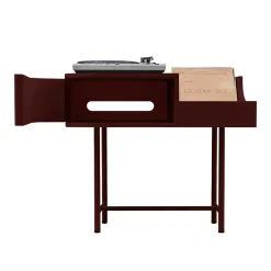 Consolle giradischi VYC Wine Red in MDF di Max Dalle Sasse*DLA Design Lab Best