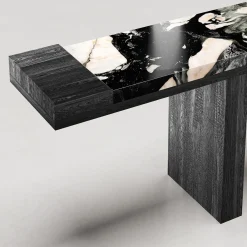 Consolle Grande in Marmo Notre Dame e Legno After All*Giopagani New