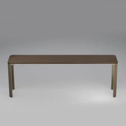 Consolle Gregorio in Noce con Base in Acciaio*mg12 by Monica Geronimi Discount
